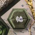 The Seraphina | Pear-Shaped & Marquise Diamond Toi et Moi, Two Stone Engagement Ring