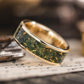 :: Shown in 8mm Wide | Yellow Gold
