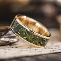 :: Shown in 8mm Wide | Yellow Gold
