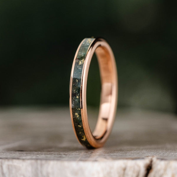 :: Shown in 3mm Wide | Rose Gold 