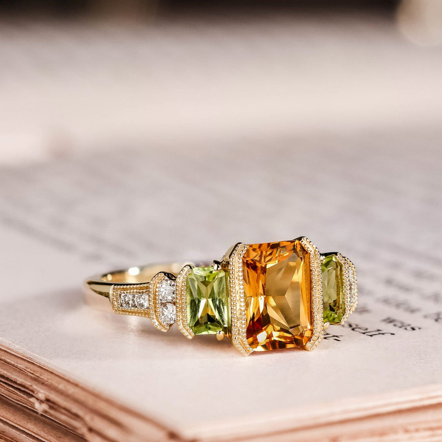 the-sierra-vintage-inspired-natural-citrine-peridot-ring-diamond-accents