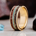 :: Shown in 8mm Wide | Yellow Gold 