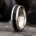 :: Shown in 7 mm Wide | White Gold 