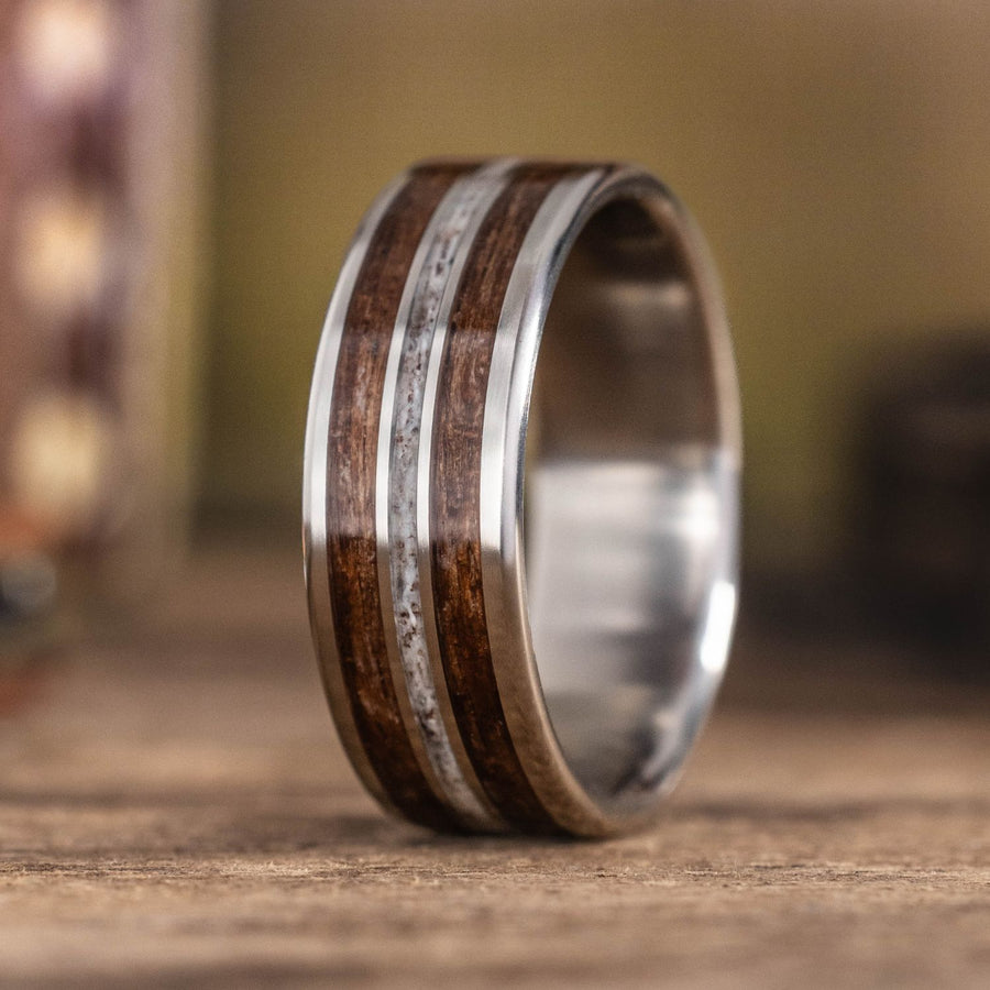 :: Shown in 8mm Wide | Titanium 