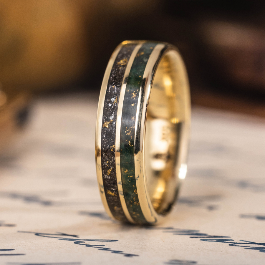 ::Shown in 6mm Wide | Yellow Gold