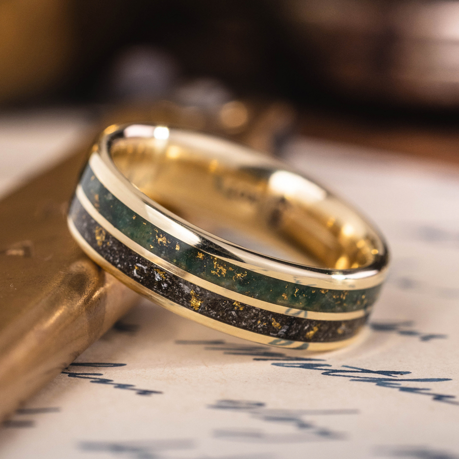 ::Shown in 6mm Wide | Yellow Gold