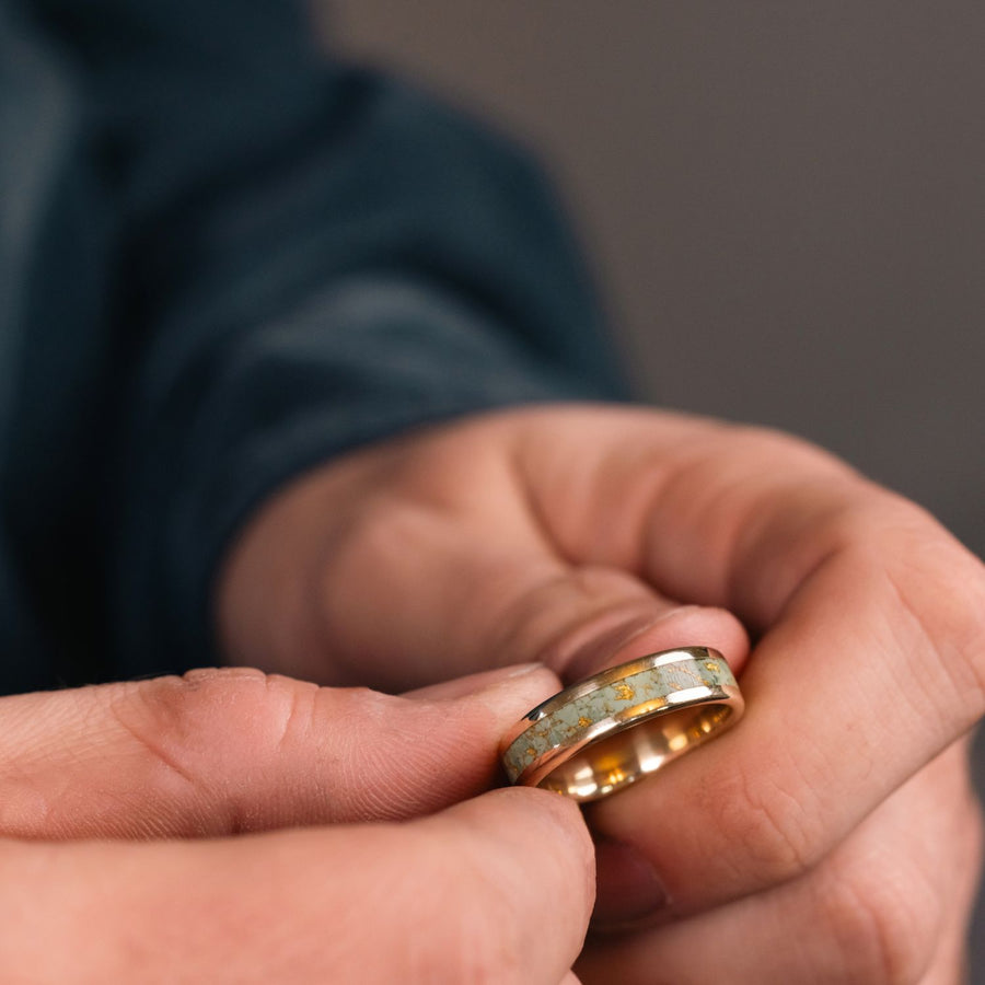 ::Shown in 6mm Wide | 10k Yellow Gold
