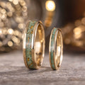 :: Shown in 6 & 3mm Wide | Yellow Gold