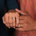 :: Shown in 6 & 3mm Wide | Yellow Gold
