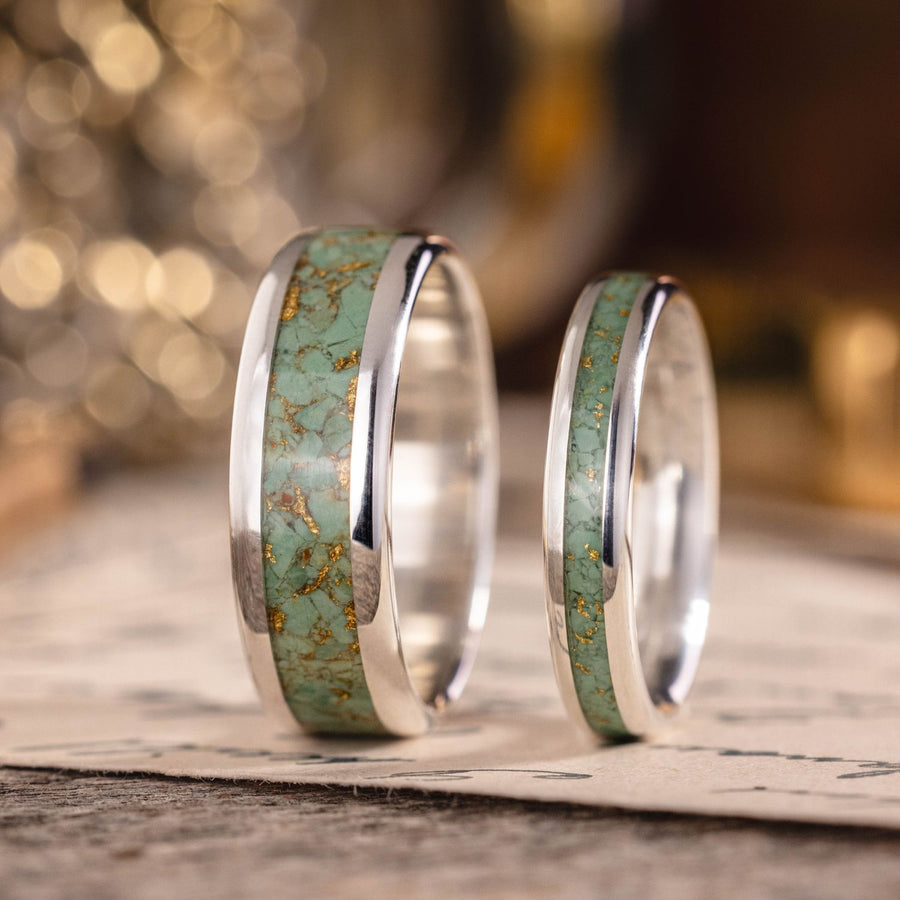 :: Shown in 8 & 4mm Wide | Silver