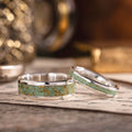 :: Shown in 8 & 4mm Wide | Silver
