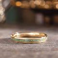 the-thunderbird-womens-solid-gold-green-sonoran-turquoise-ring-gold-flakes