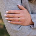 ::Shown in 3mm Wide | 10k Yellow Gold