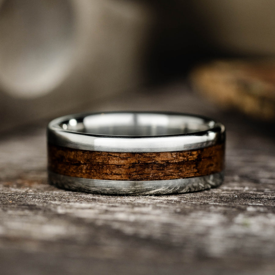 ::Shown in 8mm Wide | 10K White Gold