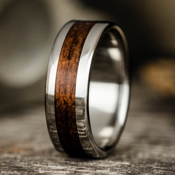 ::Shown in 8mm Wide | 10K White Gold
