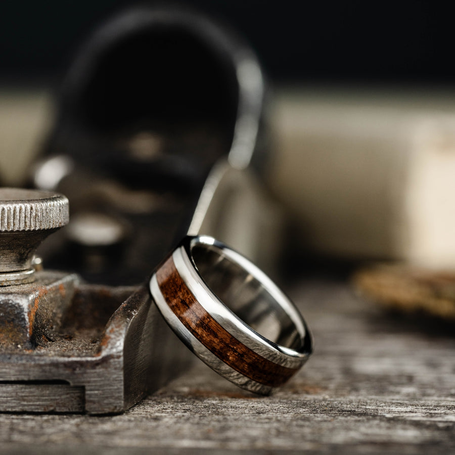 ::Shown in 8mm Wide | 10K White Gold