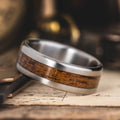:: Shown in 8mm Wide | Titanium