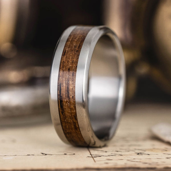 :: Shown in 8mm Wide | Titanium