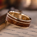:: Shown in 8mm Wide | Yellow Gold 