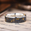 the-valley-mens-silicone-gold-flakes-silver-wedding-band-wide-channel