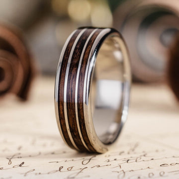 :: Shown in 8mm Wide | White Gold 