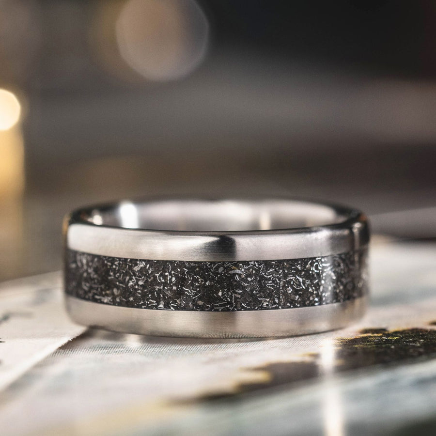 :: Shown in 8mm Wide | Titanium
