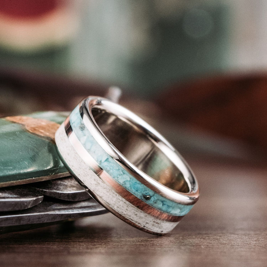 :: Shown in 7mm Wide | Titanium 