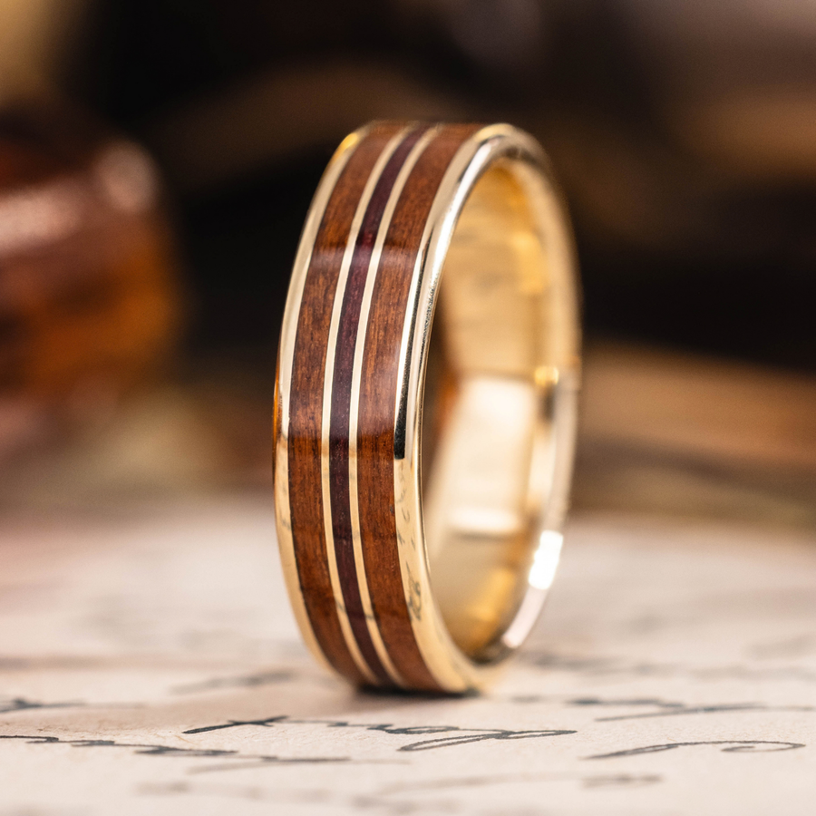 ::Shown in 6mm Wide | Yellow Gold