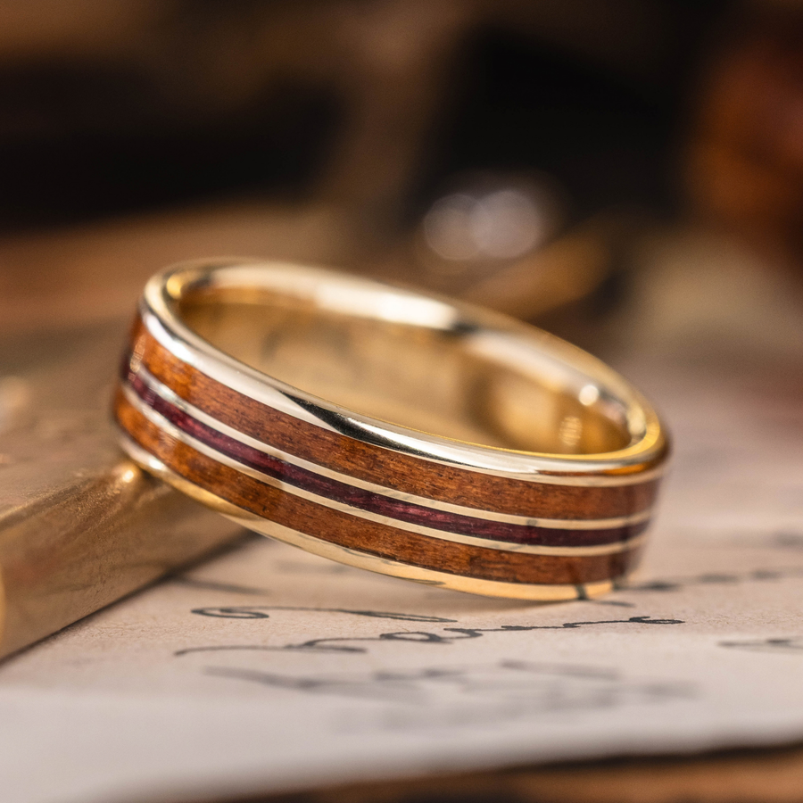 ::Shown in 6mm Wide | Yellow Gold