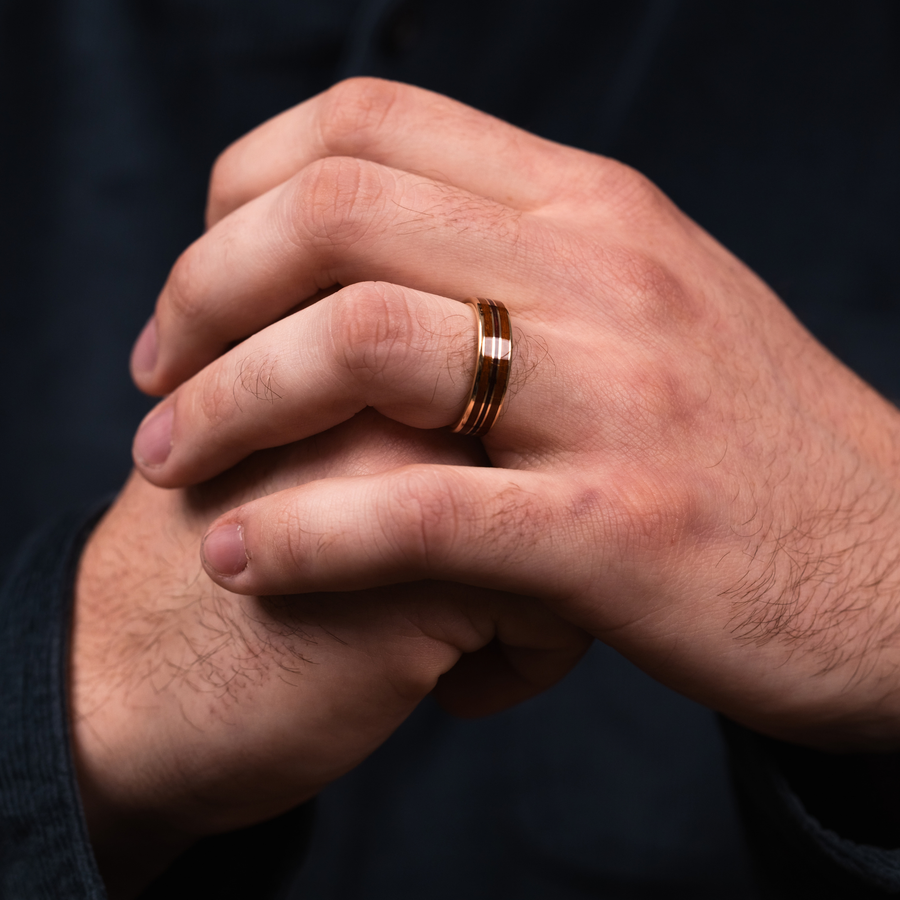 ::Shown in 6mm Wide | Yellow Gold