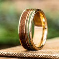 :: Shown in 8mm Wide | Yellow Gold 