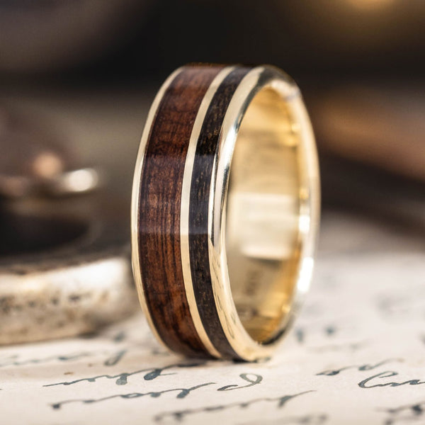 :: Shown in 8mm Wide | Yellow Gold