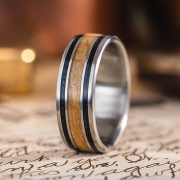 ::Shown in 8mm Wide | Titanium