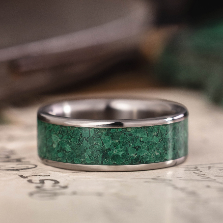 :: Shown in 8mm Wide | Titanium