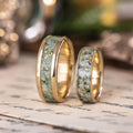 :: Shown with 8mm Woodland and 6mm Grove | Yellow Gold