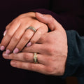 :: Shown with 8mm Woodland and 6mm Grove | Yellow Gold