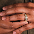 ::Shown in 8mm Wide | 10k Yellow Gold