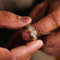::Shown in 8mm Wide | 10k Yellow Gold