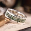 the-woodland-mens-silver-ring-tree-agate-gold-flake-inlay