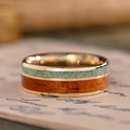 :: Shown in 8mm Wide | Yellow Gold 