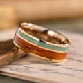 :: Shown in 8mm Wide | Yellow Gold 