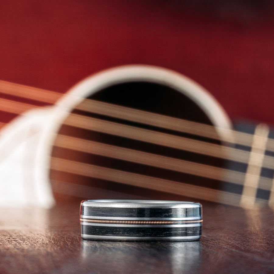 ::Shown in 8mm Wide | Titanium
