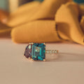 toi-et-moi-engagement-ring-pear-shaped-alexandrite-emerald-cut-london-blue-topaz-the-elara-rustic-and-main