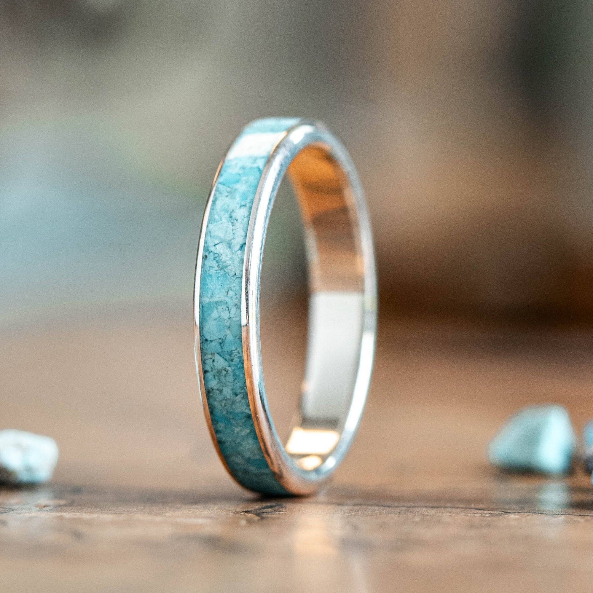 The O'Keeffe |The O'Keeffe - Women's Silver and Natural Turquoise