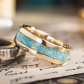 :: Shown in Men's 8mm | Yellow Gold