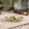 :: Shown in Women's 4mm | Yellow Gold