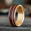 :: Shown in 8mm Wide | Yellow Gold 