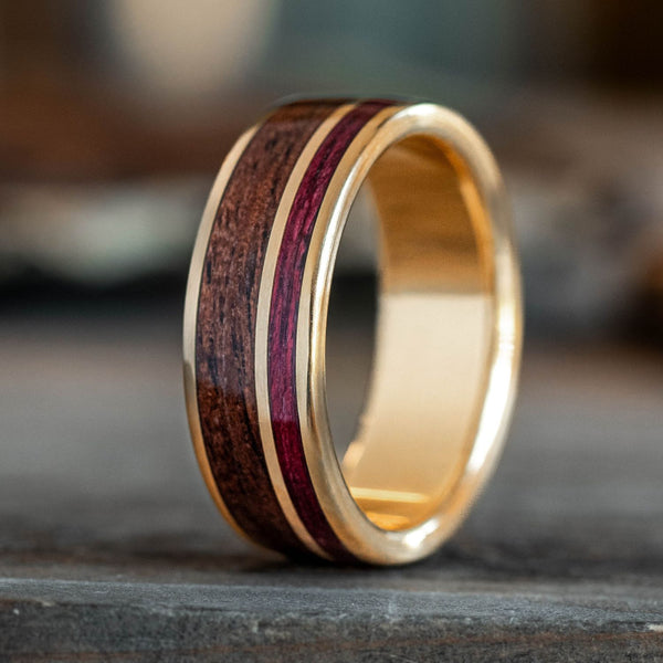:: Shown in 8mm Wide | Yellow Gold 
