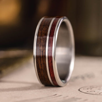:: Shown in 8mm Wide | Titanium
