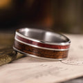 :: Shown in 8mm Wide | Titanium